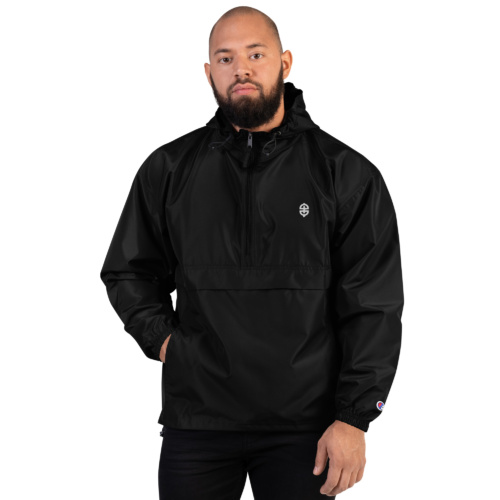 Embroidered Champion Packable Jacket - Image 2