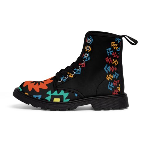 Muko World Canvas Boots Black - Image 2