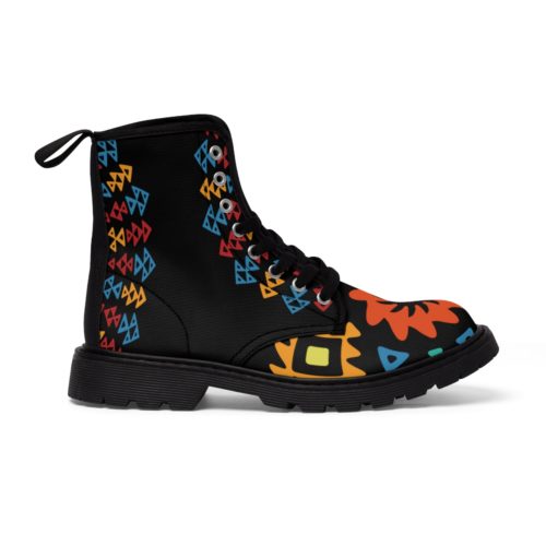 Muko World Canvas Boots Black - Image 3