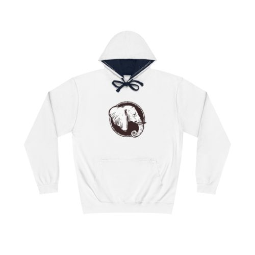 Elephant Unisex Varsity Hoodie