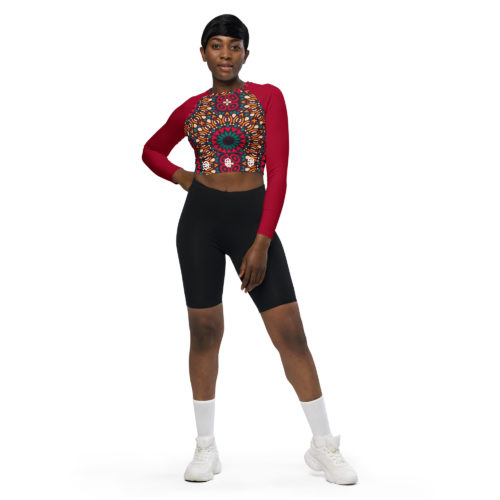 Muko Long-sleeve crop top